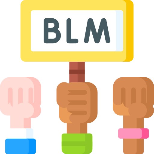Black lives matter Special Flat icon