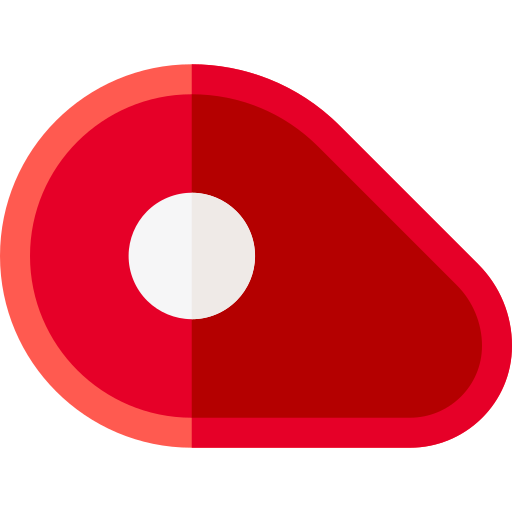 Meat Basic Rounded Flat icon