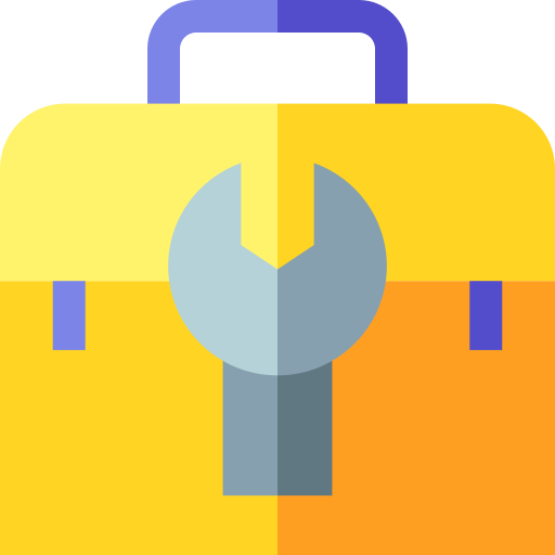 Toolbox Basic Straight Flat icon