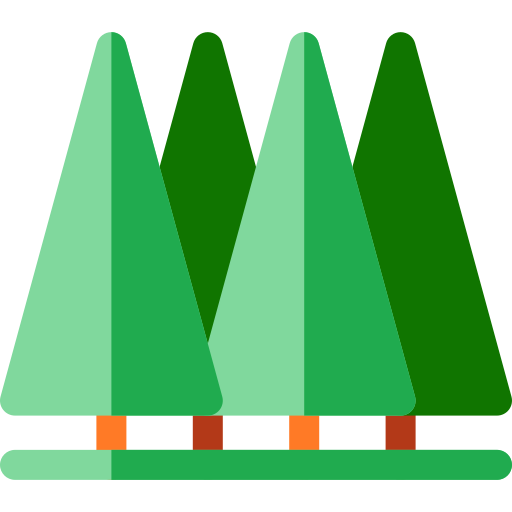 лес Basic Rounded Flat иконка