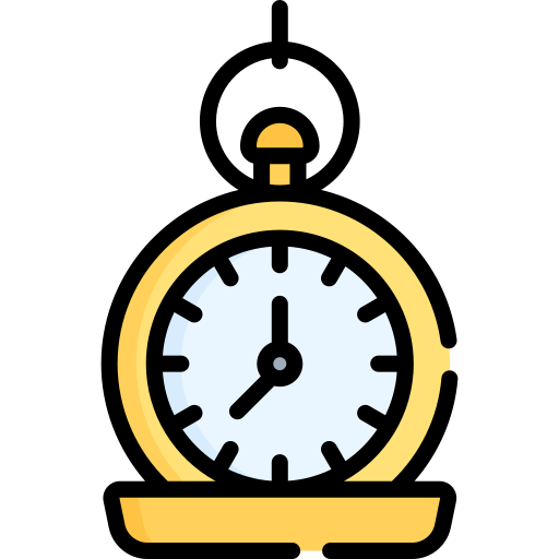 reloj de bolsillo Special Lineal color icono