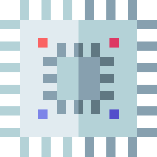 Процессор Basic Straight Flat иконка