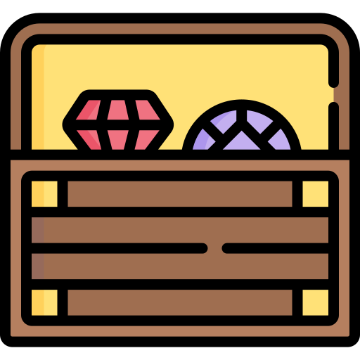 Treasure chest Special Lineal color icon