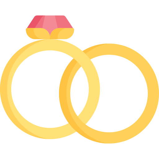 anillos de compromiso Special Flat icono