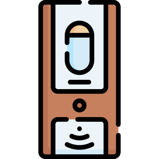 Antiseptic dispenser Special Lineal color icon