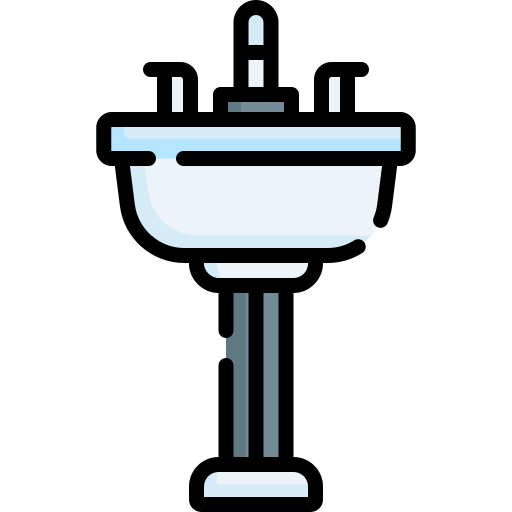 Wash basin Special Lineal color icon