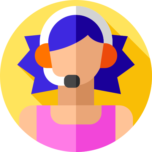 ゲーマー Flat Circular Flat icon
