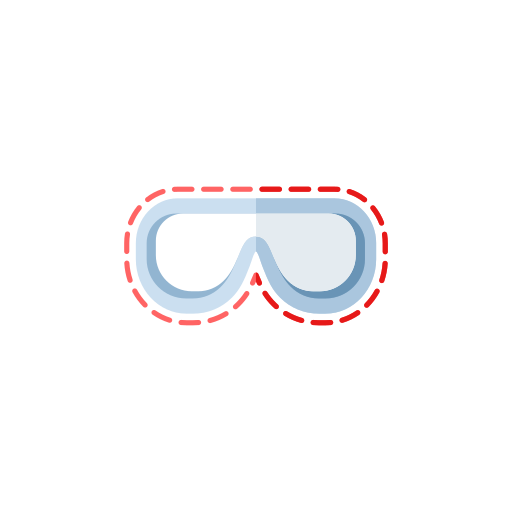 Safety glasses Generic Flat icon