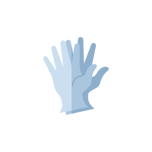 gummihandschuhe Generic Flat icon