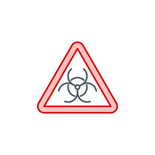 biogefährdungszeichen Generic Thin Outline Color icon