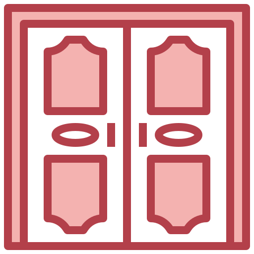 Двойная дверь Surang Red иконка
