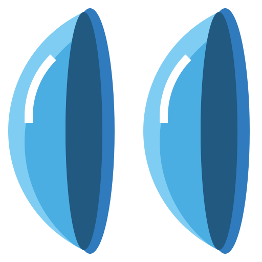 lentes de contacto Surang Flat icono