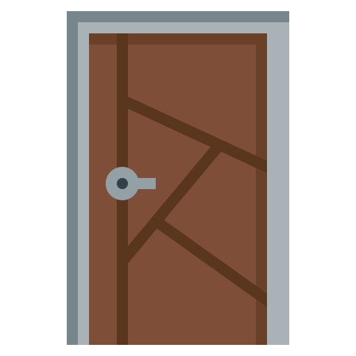 Door Surang Flat icon