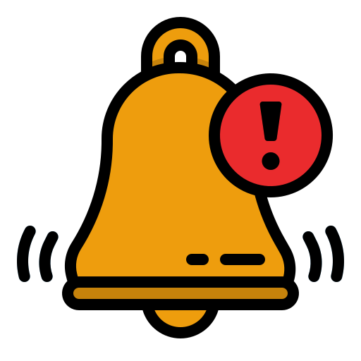 Notification bell photo3idea_studio Lineal Color icon
