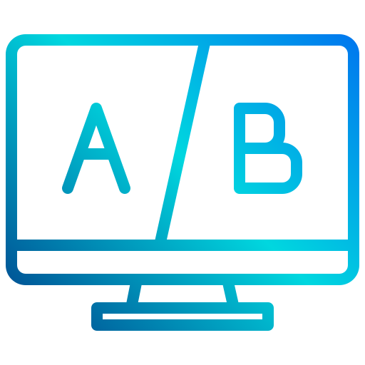 Ab testing xnimrodx Lineal Gradient icon