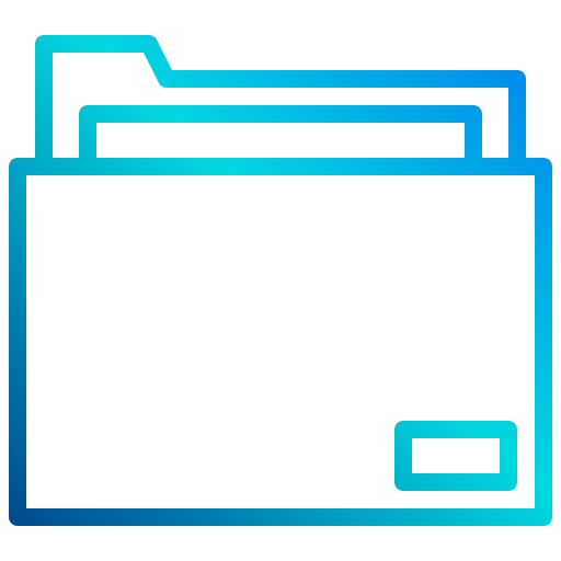 Folder xnimrodx Lineal Gradient icon