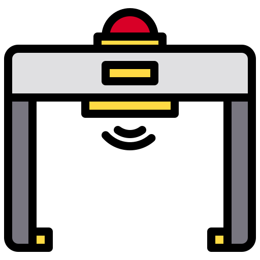 detector xnimrodx Lineal Color Ícone