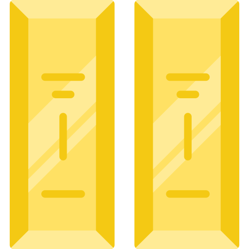 Gold ingot Special Flat icon
