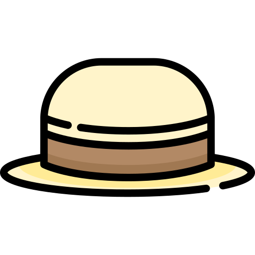 sombrero de fieltro Special Lineal color icono