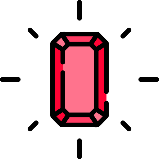 rubí Special Lineal color icono