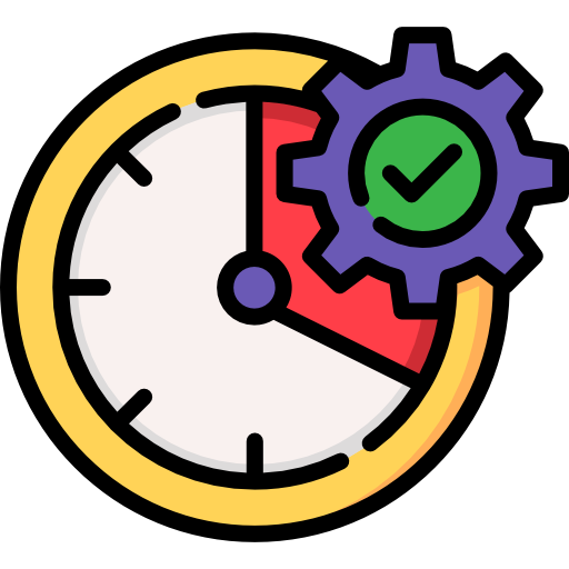 gestión del tiempo Special Lineal color icono