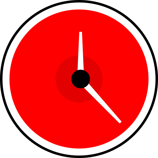 Clock Alfredo Hernandez Flat icon