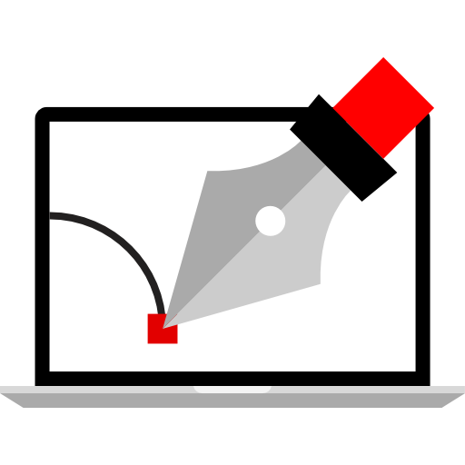 ordenador portátil Alfredo Hernandez Flat icono