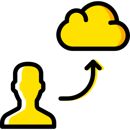 ユーザー Basic Miscellany Yellow icon