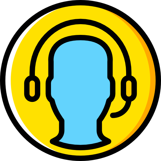 Customer support Basic Miscellany Yellow icon