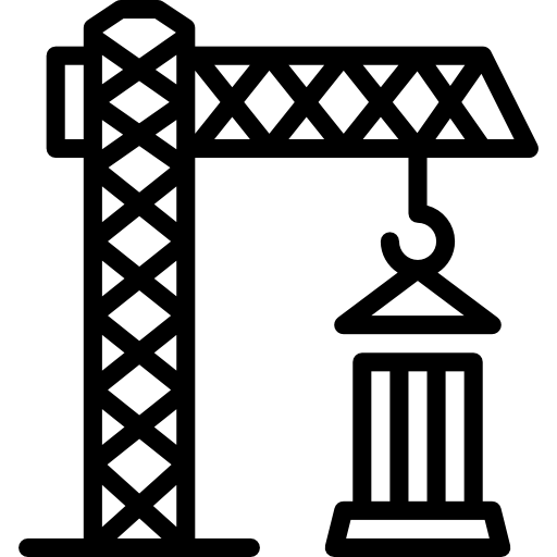 grua Basic Miscellany Lineal icono