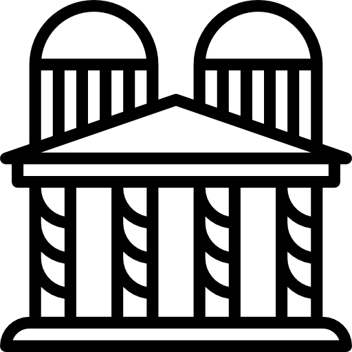 Łuk Basic Miscellany Lineal ikona