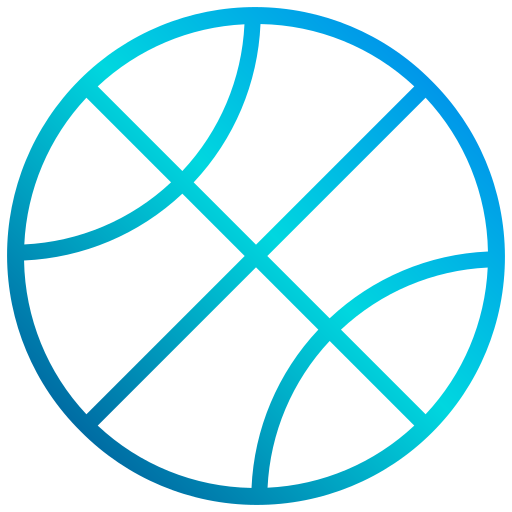 Баскетбол xnimrodx Lineal Gradient иконка