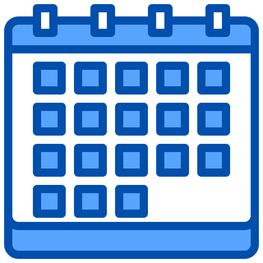 kalendarz xnimrodx Blue ikona