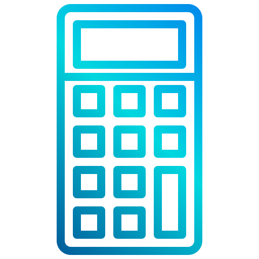 calculadora xnimrodx Lineal Gradient icono