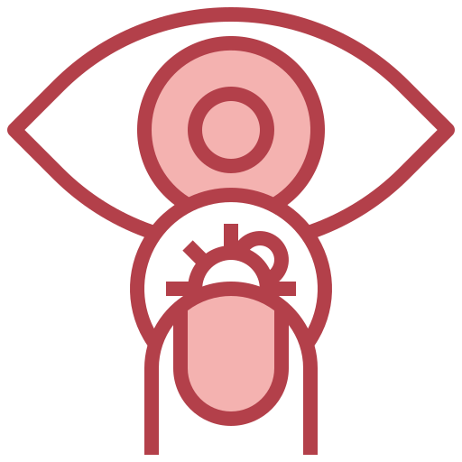 kontaktlinse Surang Red icon