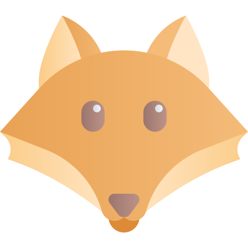 狐 Generic Flat Gradient icon