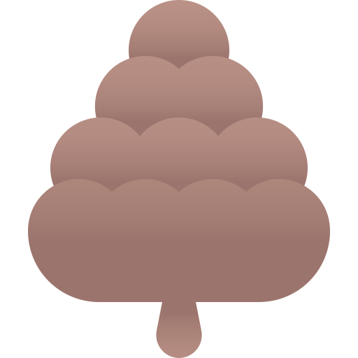 Pine cone Generic Flat Gradient icon