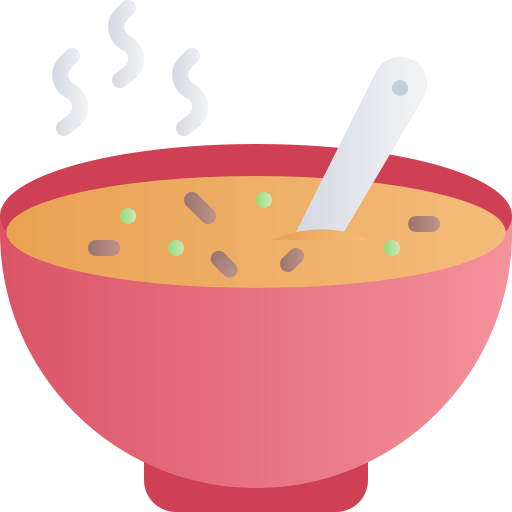 soupe Generic Flat Gradient Icône