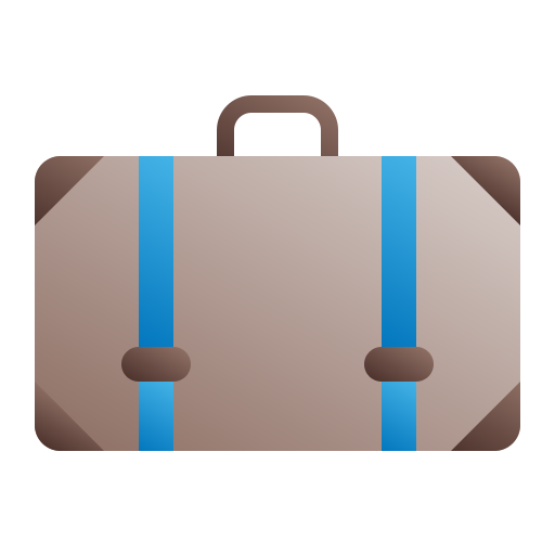 Багаж Generic Flat Gradient иконка