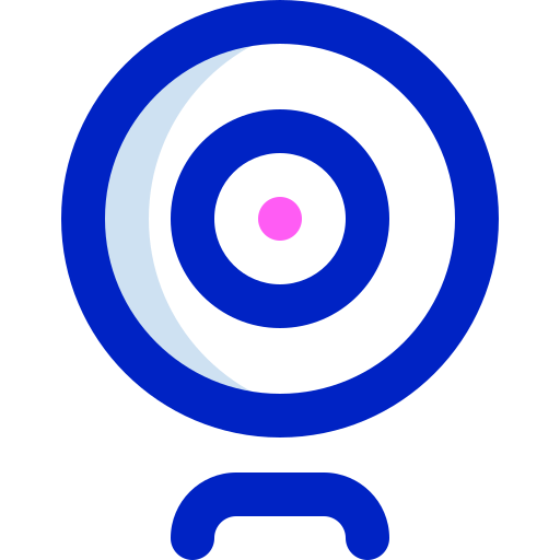 webcam Super Basic Orbit Color icoon