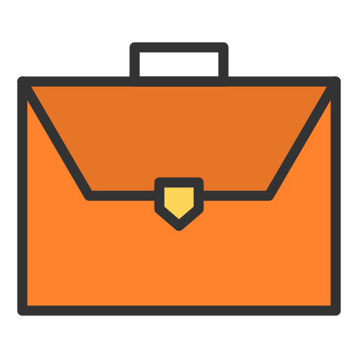 Briefcase Generic Outline Color icon