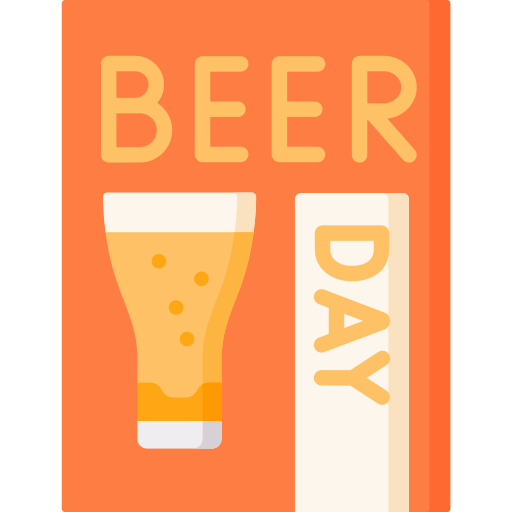 dia internacional de la cerveza Special Flat icono
