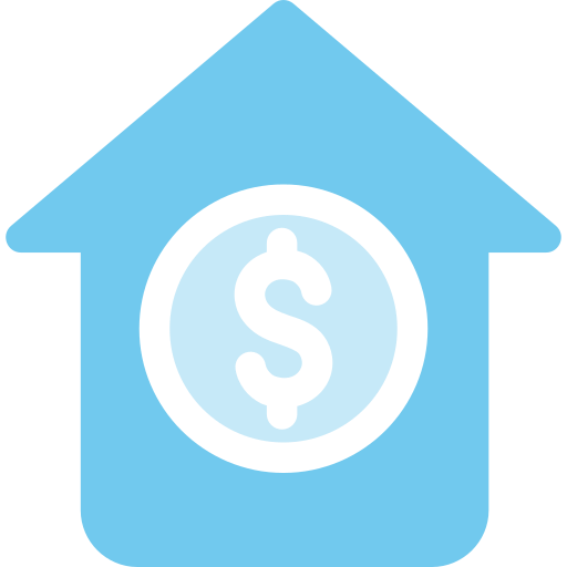 kredyt hipoteczny Generic Flat ikona