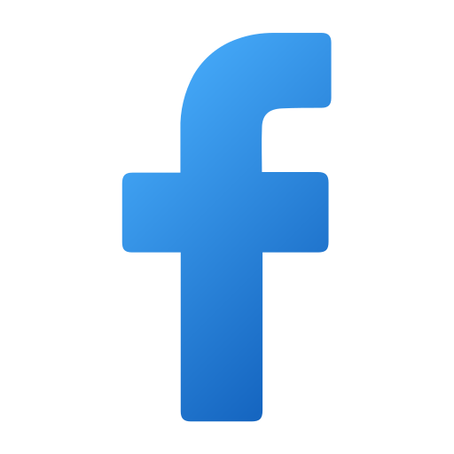 facebook Generic Flat Gradient ikona