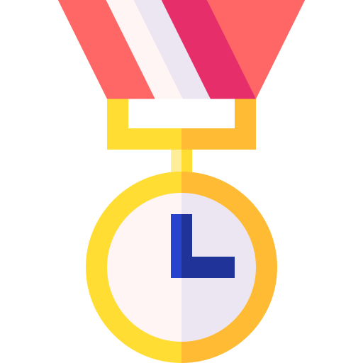 Medal Basic Straight Flat icon