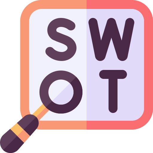 Swot analysis Basic Rounded Flat icon