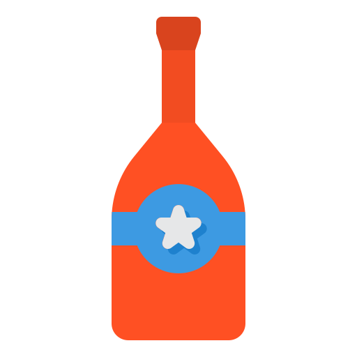 Alcoholic drinks itim2101 Flat icon