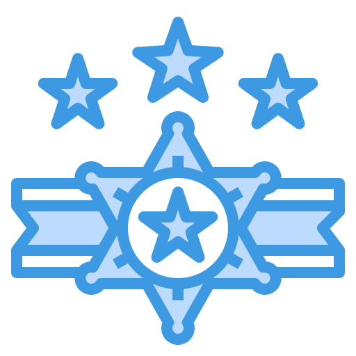 badge itim2101 Blue Icône