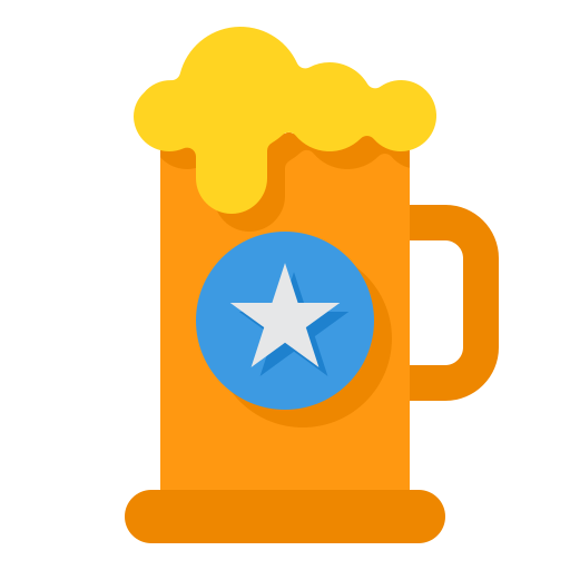 Beer mug itim2101 Flat icon