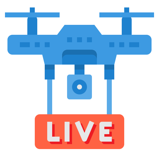 drone itim2101 Flat Ícone